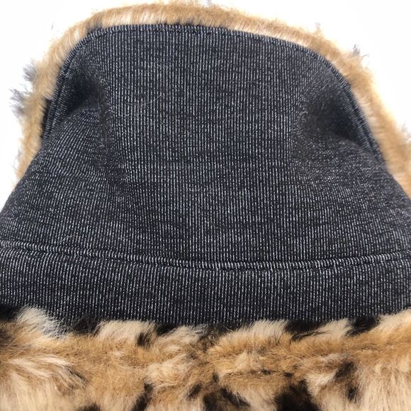 Cabi Josephine Coat XS Faux Fur Leopard Print Removable Cuffs Style 3727 - Picture 11 of 12